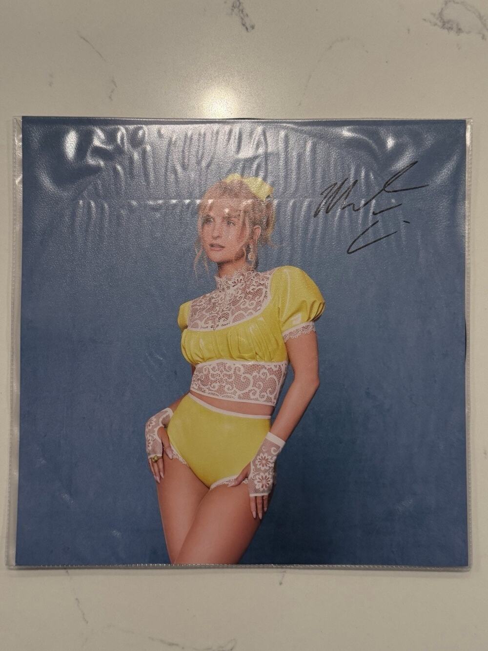 Meghan Trainor Toy With Me Exclusive Signed Picture Disc Vinyl Autographed #4